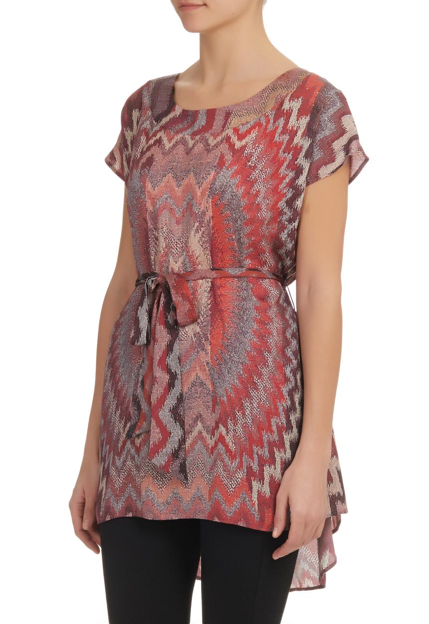 edit - Floral Shift Tunic Multi-colour