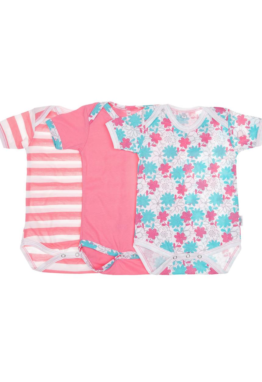 Precioux Baby - 3-pack Babygro Multi-colour