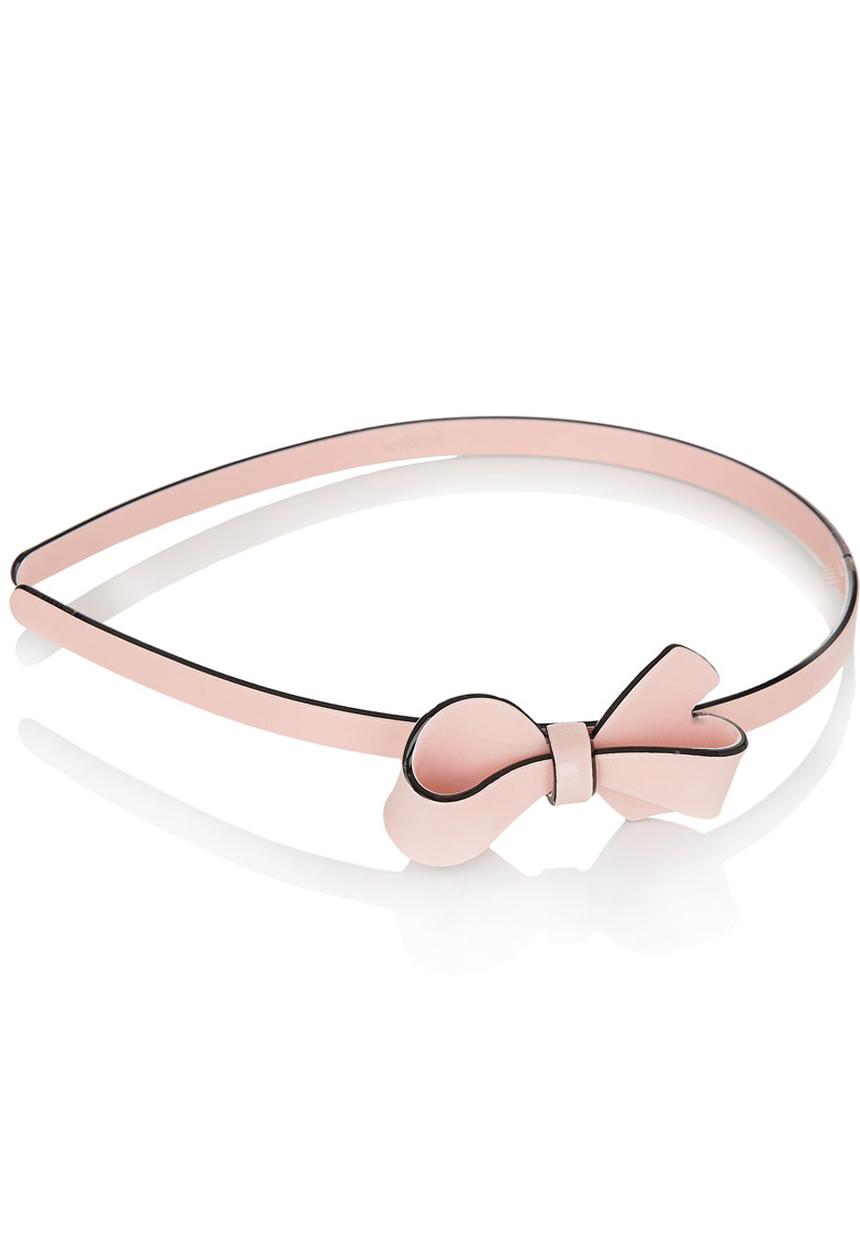 Pop Candy - Bow Aliceband Pale Pink