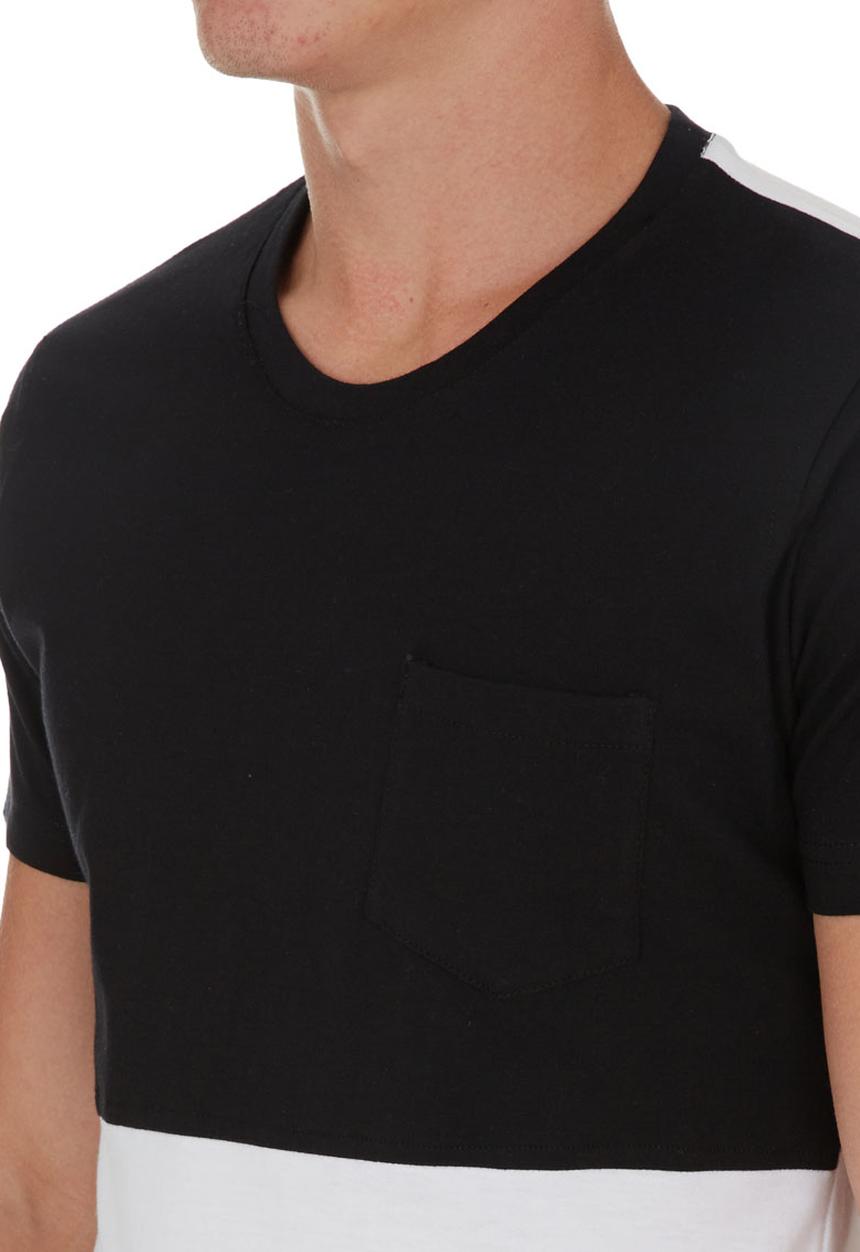 STYLE REPUBLIC - Crew-neck T-shirt Black