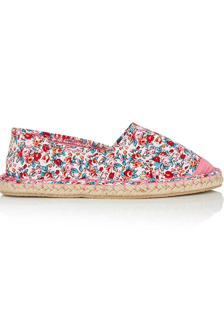 Footwork - Floral Slip On Multi-colour