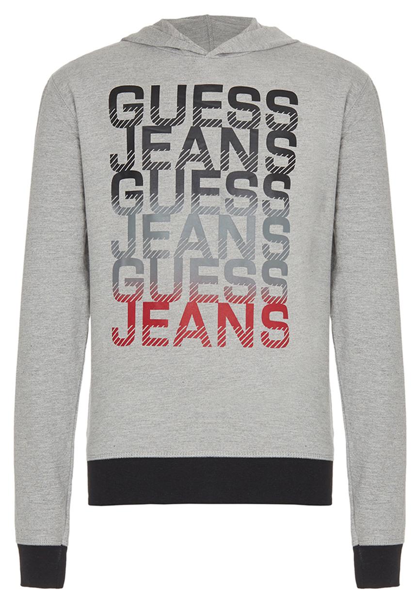 GUESS - Guess Pullover Hoody Grey