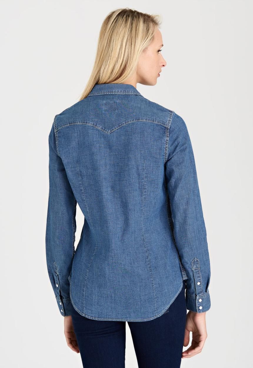 Levi’s® - Tailored Classic Western Shirt Mid Blue