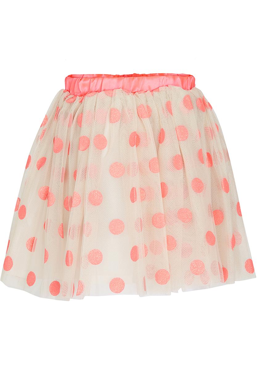 London Hub - Net Skirt Coral