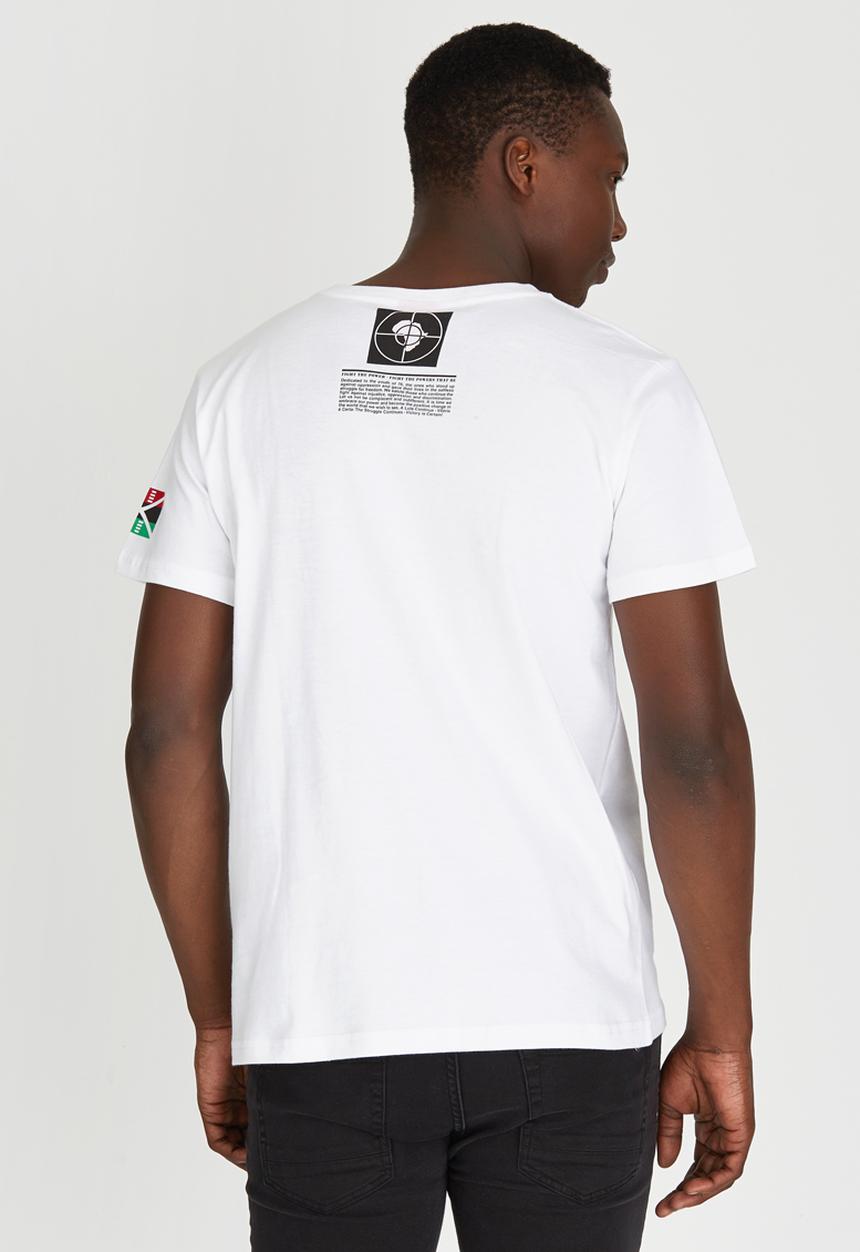 Butan - Fight The Power Tshirt White