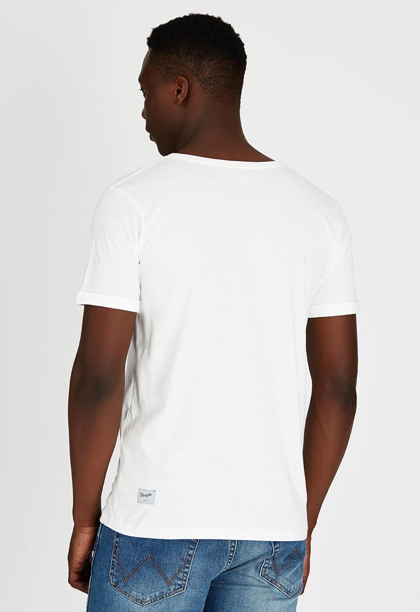 Wrangler - Cacti T-Shirt Off White