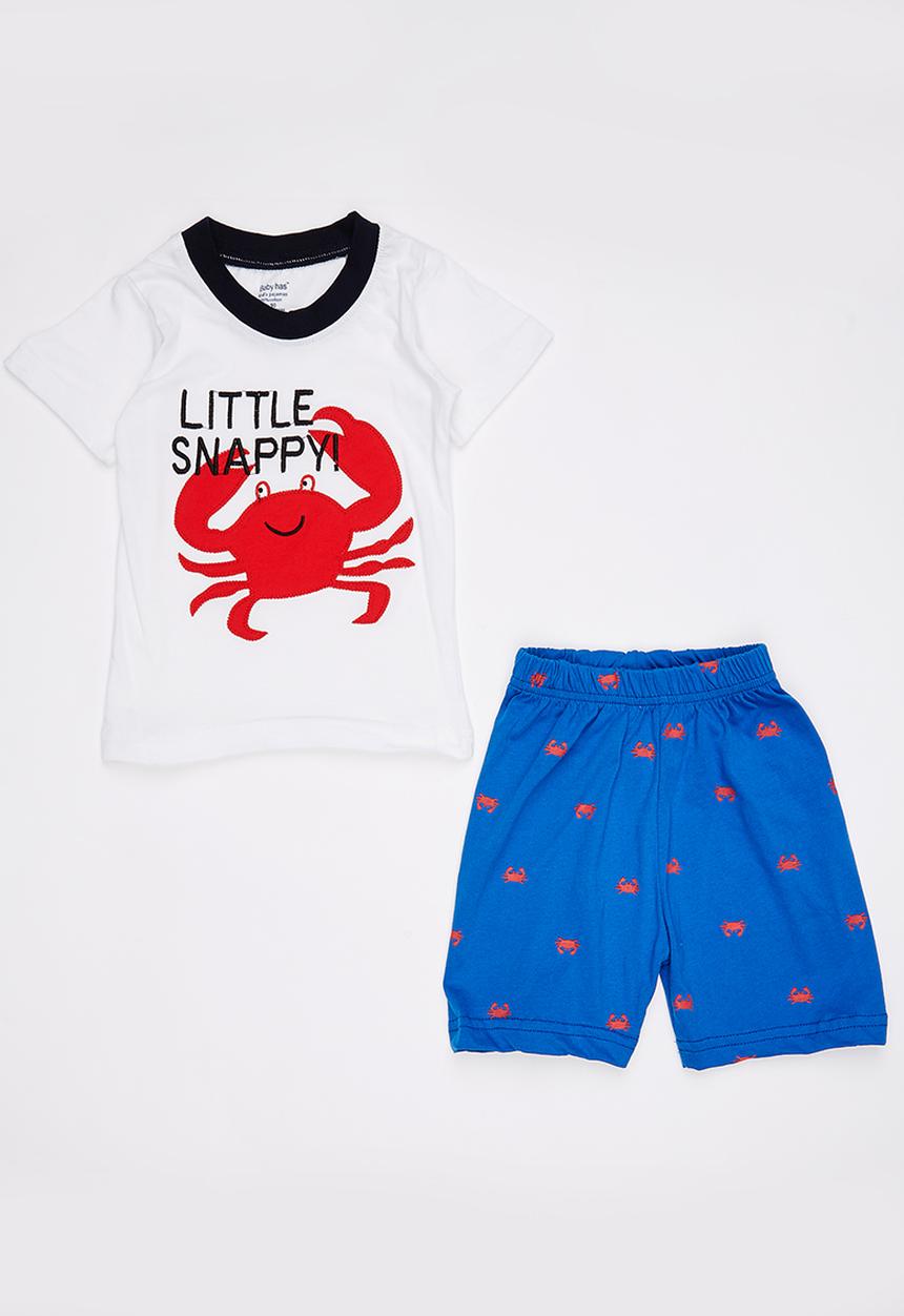 Pop Candy - Printed 2 Piece Top And Short Set Multi-colour