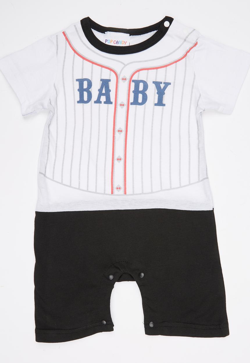 Pop Candy - Printed  Baby Romper Multi-colour