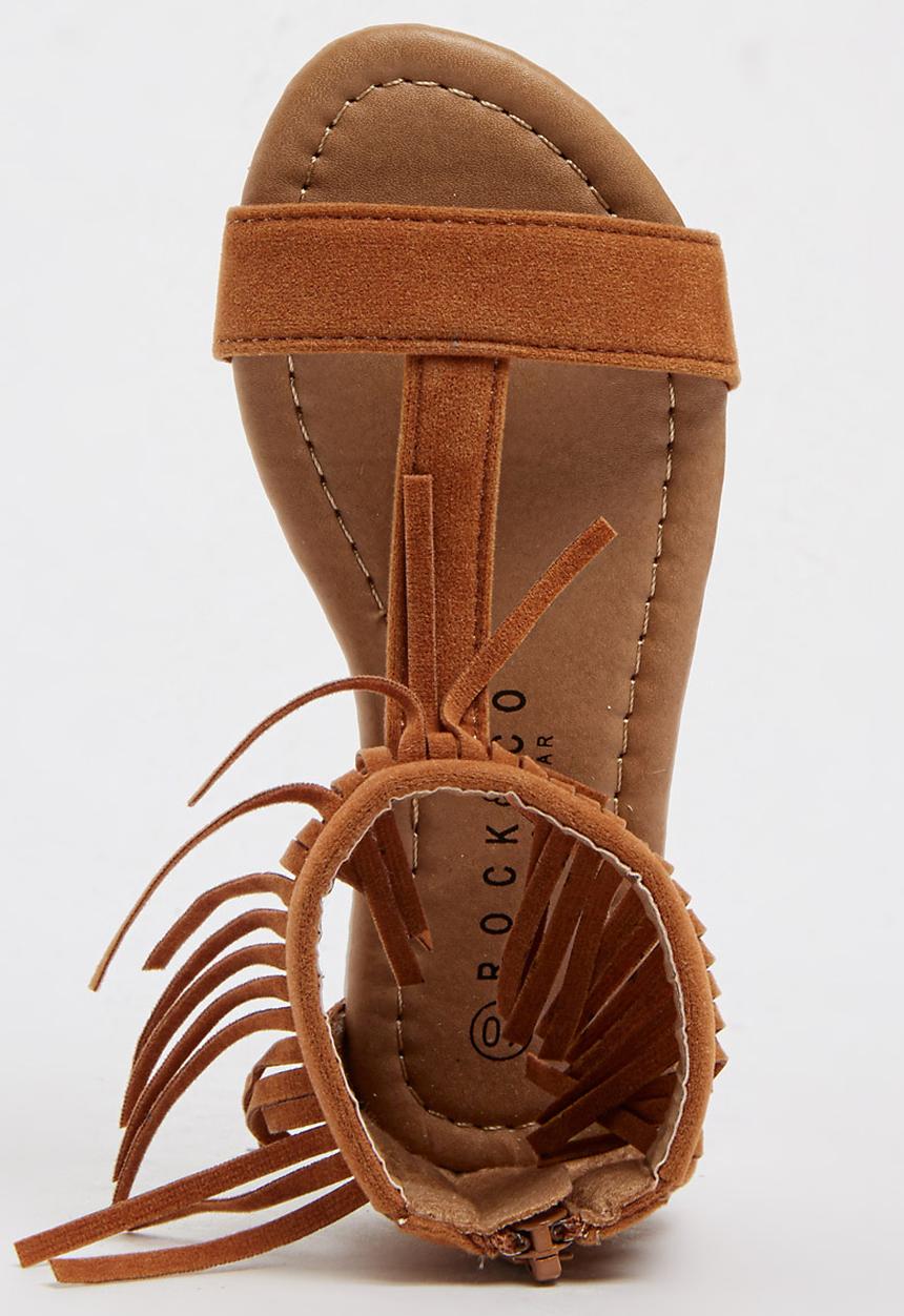 Rock & Co. - Tigger Fringe Sandal Tan