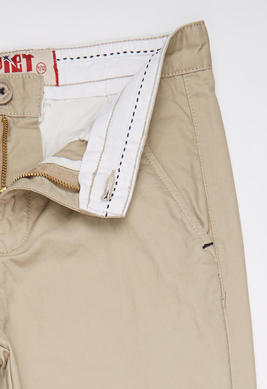 SOVIET - Slim Fit Chino Stone