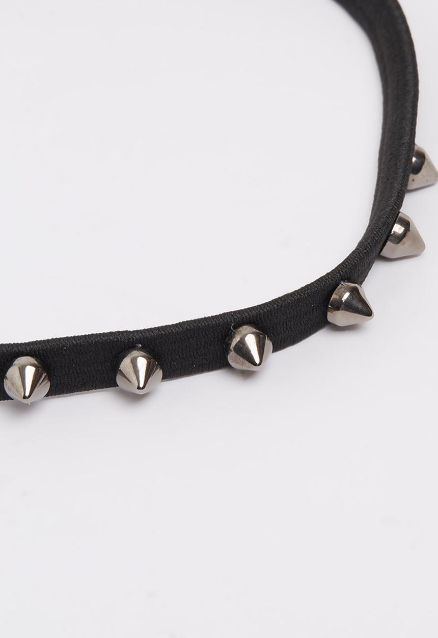 Jewels and Lace - Spike Headbad Black