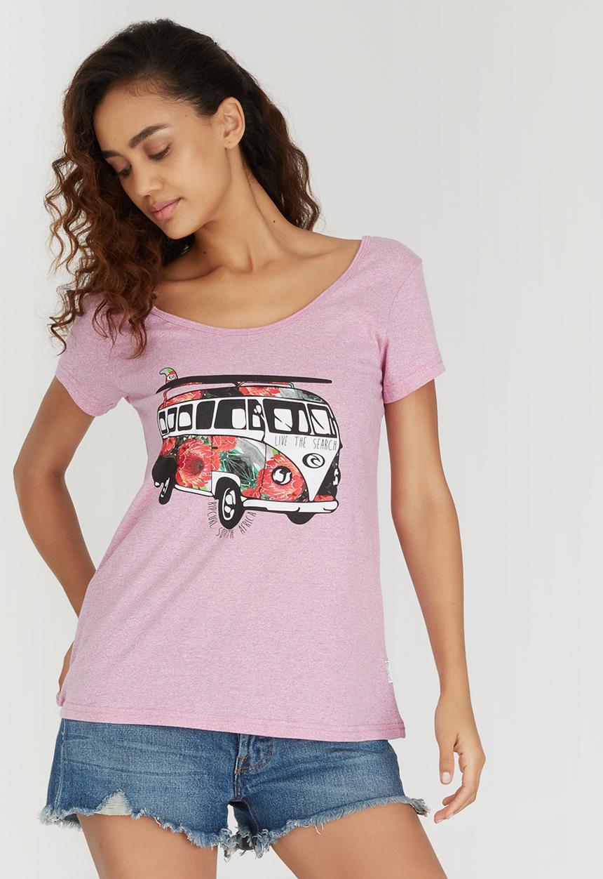 Rip Curl - Vintage Surf Tee Pale Purple