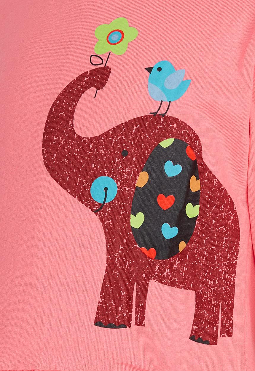 Pop Candy - Elephant Dress Pale Pink
