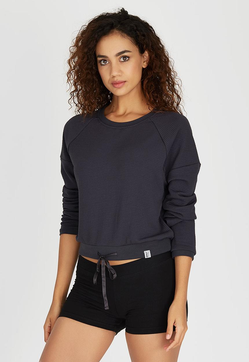 ONLY Play - Dev Cropped Sweat Shirt Black