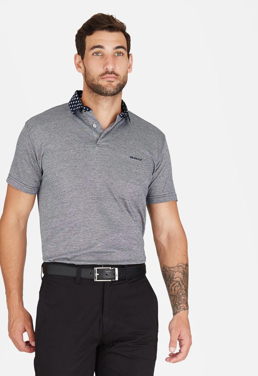 Pringle of Scotland - Baltusrol Sportshirt Golfer Navy