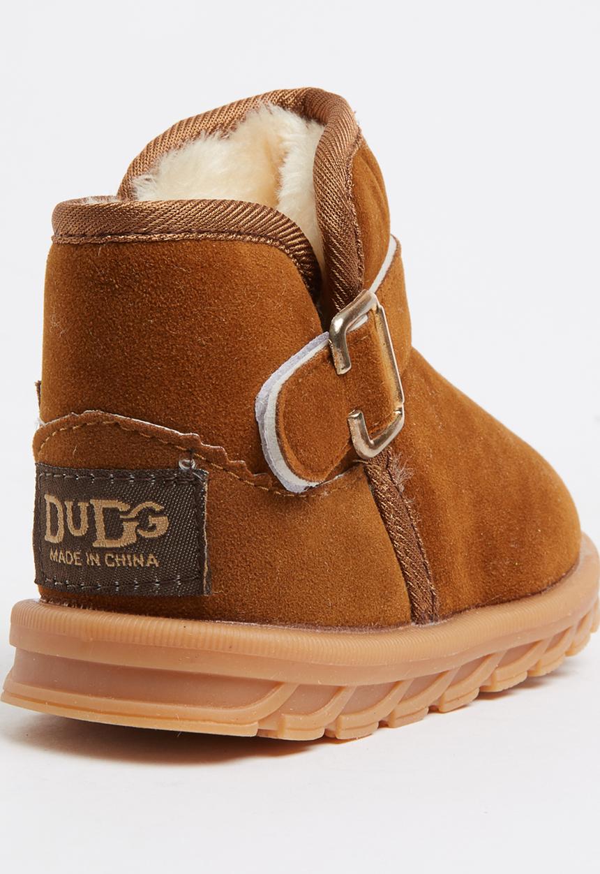 Pop Candy - Suede  Boots Tan