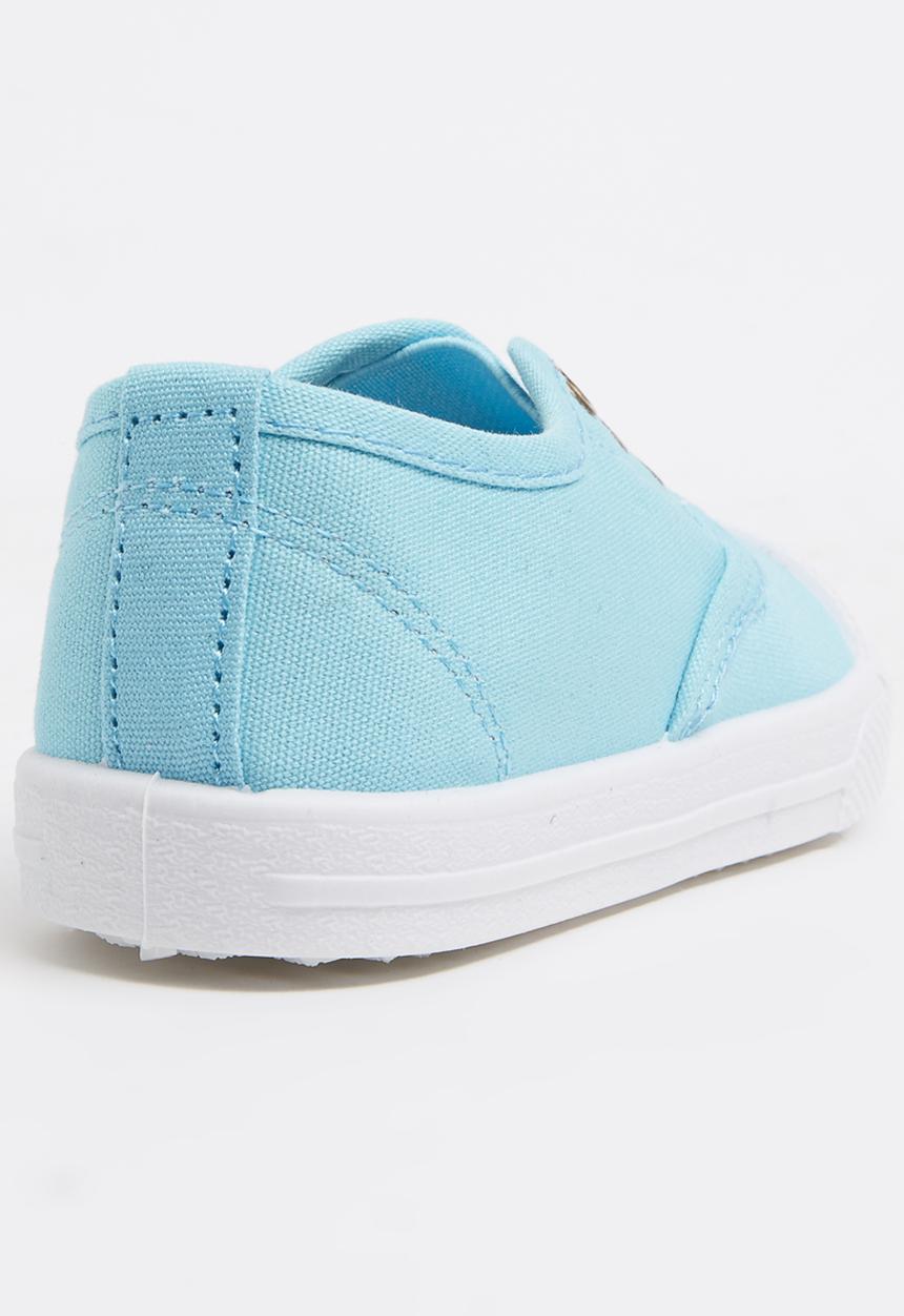 Pop Candy - Boys Slip On Sneaker Pale Blue
