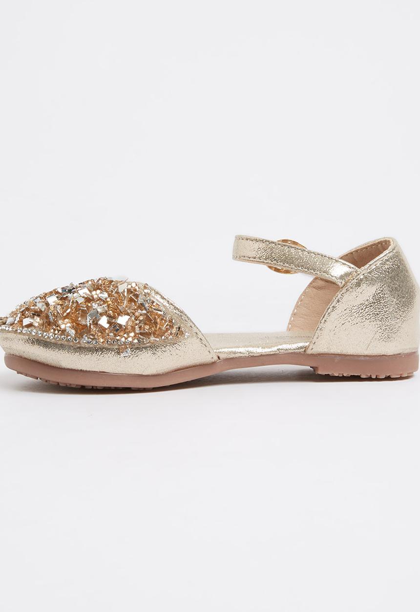 Pop Candy - Embellished Sandal Gold