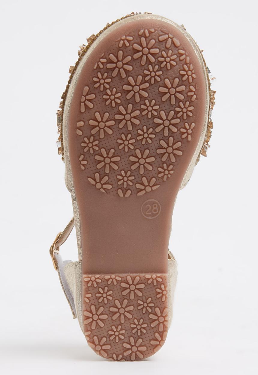 Pop Candy - Embellished Sandal Gold