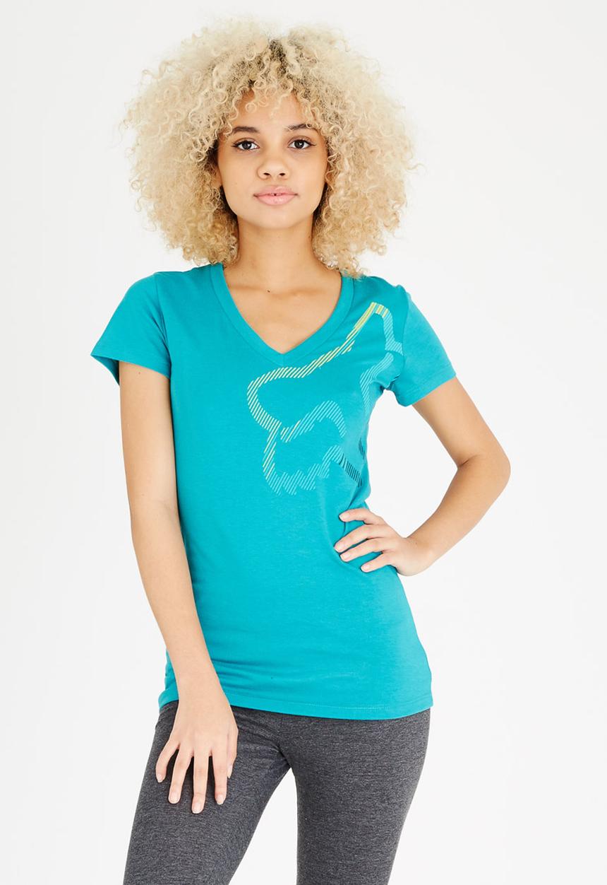 Fox - Perfor V-neck Tee Mid Green