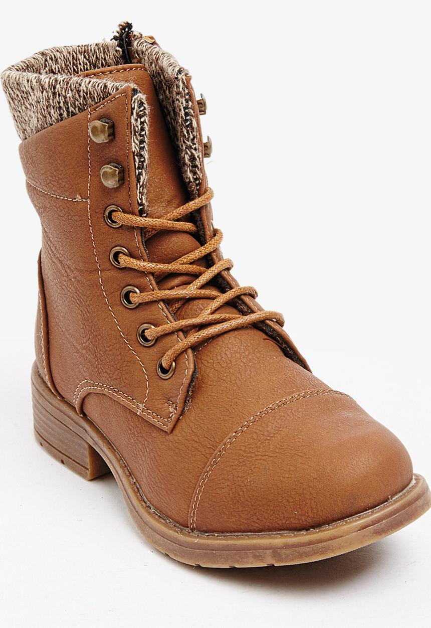 Rock & Co. - Agness Girls Boots Tan