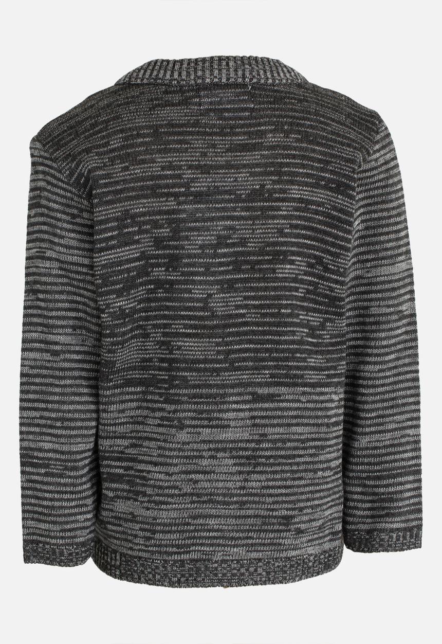 See-Saw - V-Neck Cardigan Grey Melange