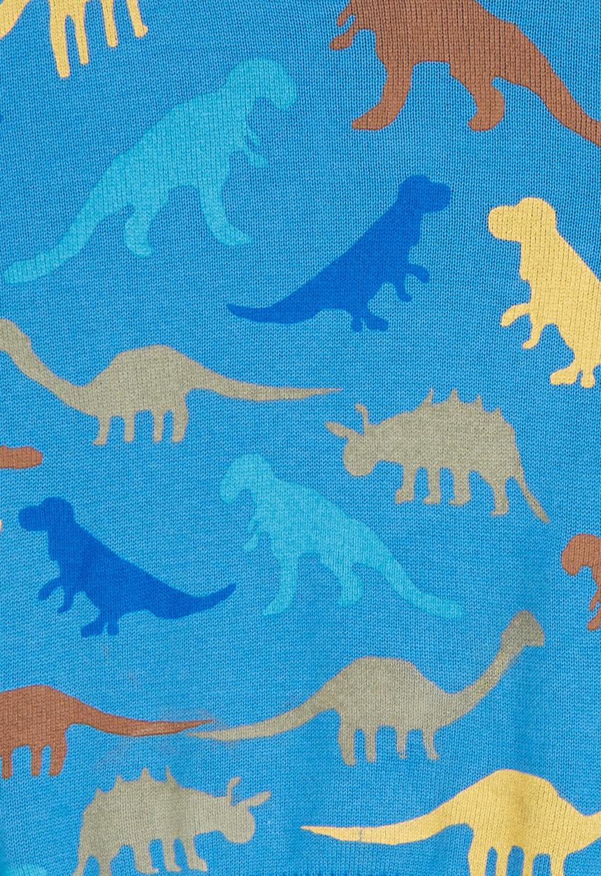 See-Saw - Dino Knit Mid Blue