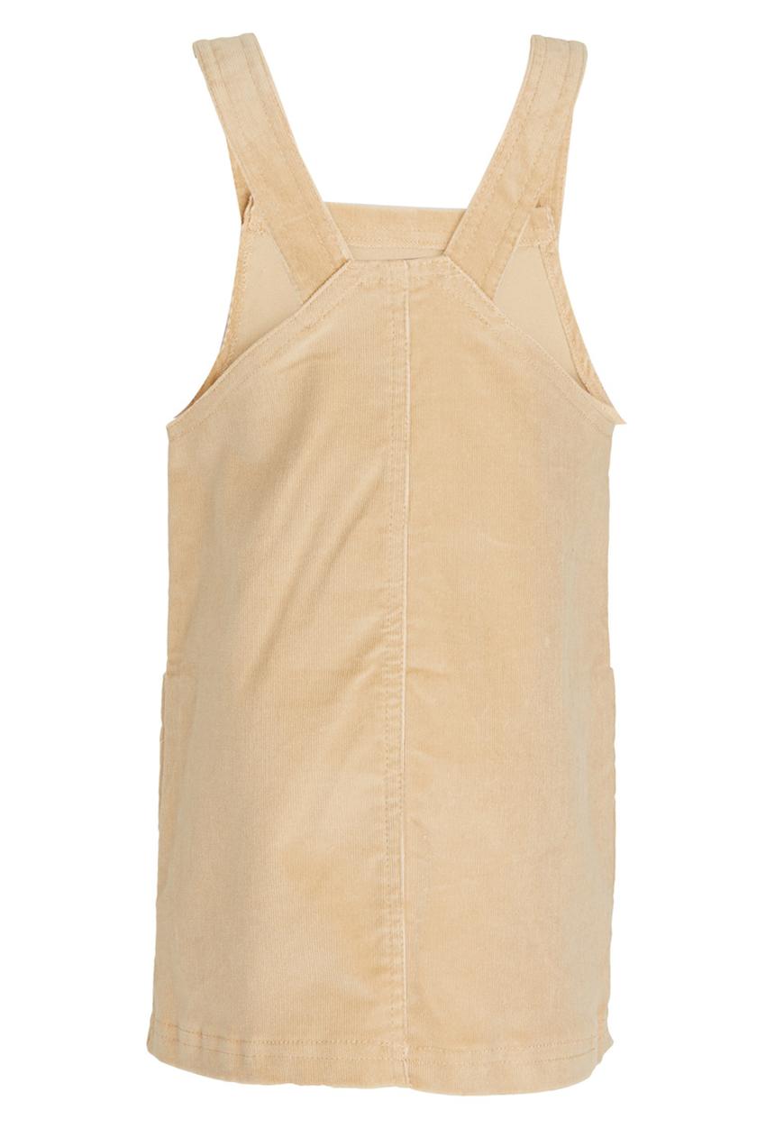 See-Saw - Pinafore Dress Mid Brown
