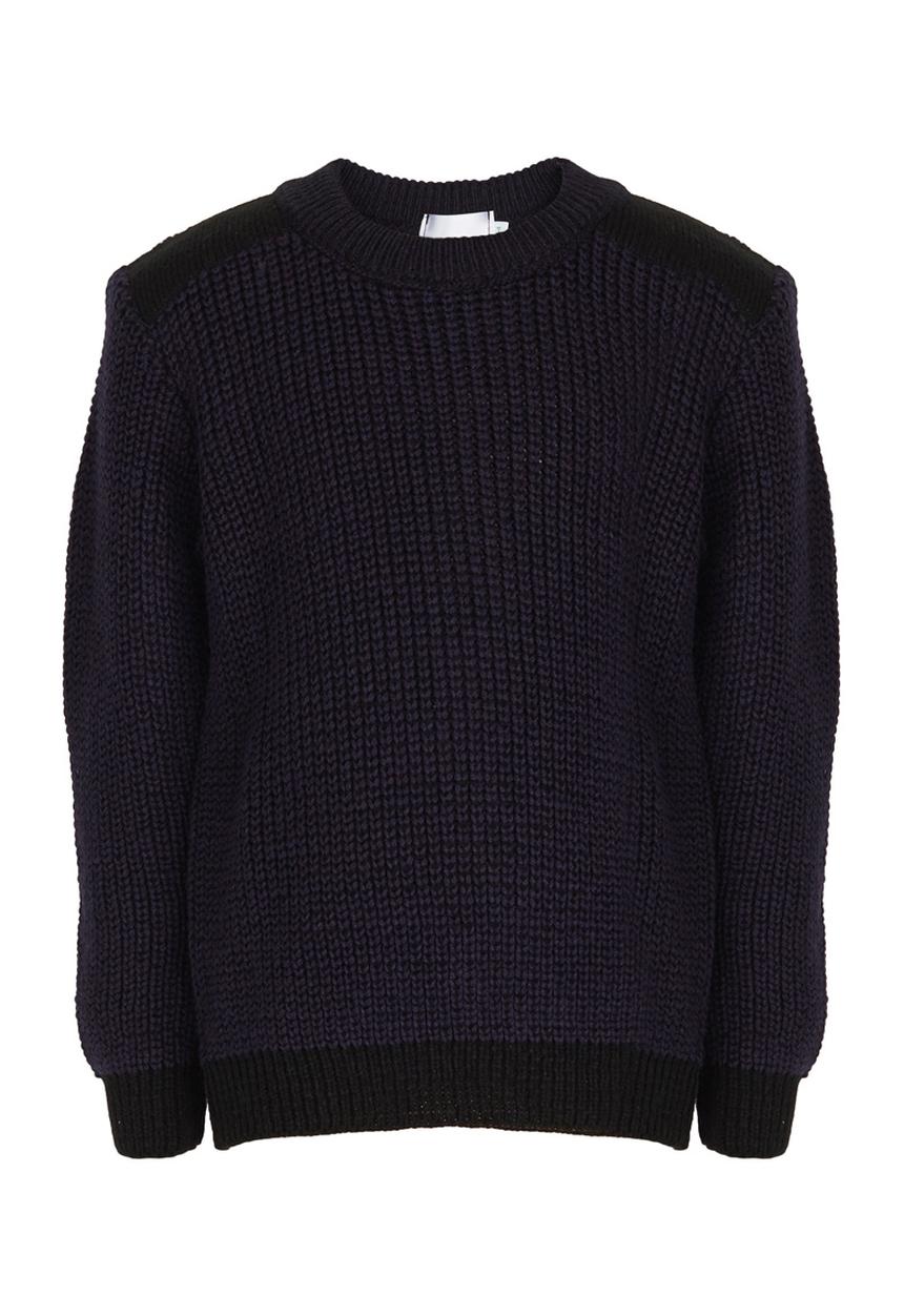 See-Saw - 2 Tone Knit Jumper Navy