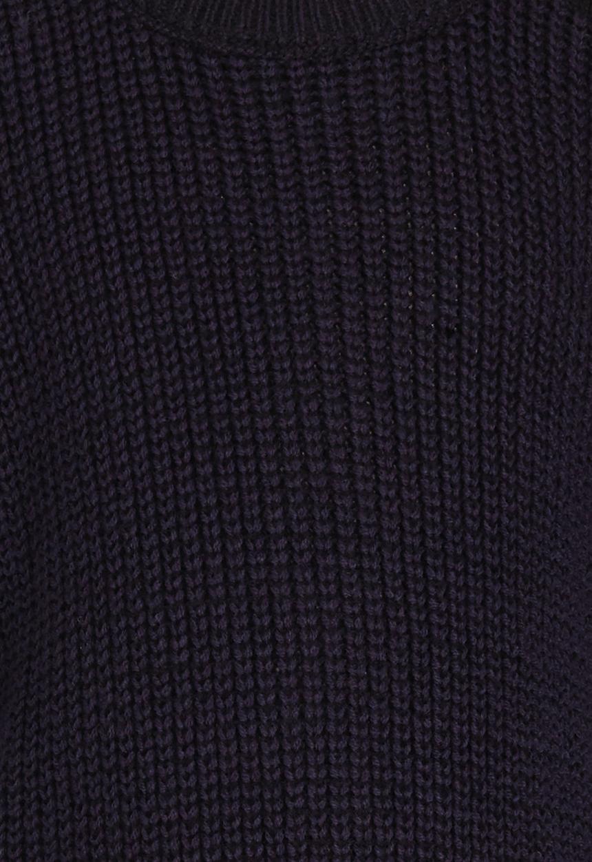 See-Saw - 2 Tone Knit Jumper Navy