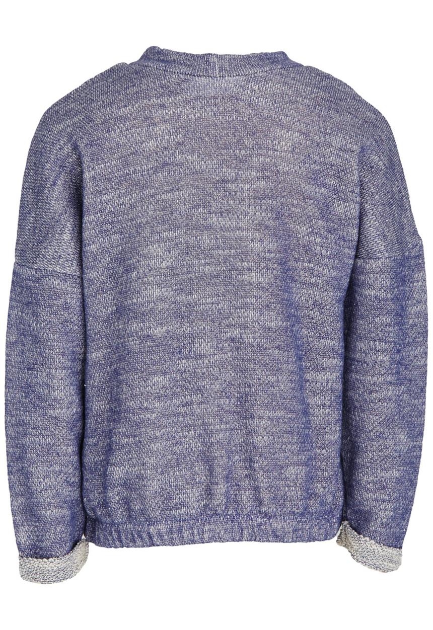 See-Saw - Flower Print Sweater Pale Purple