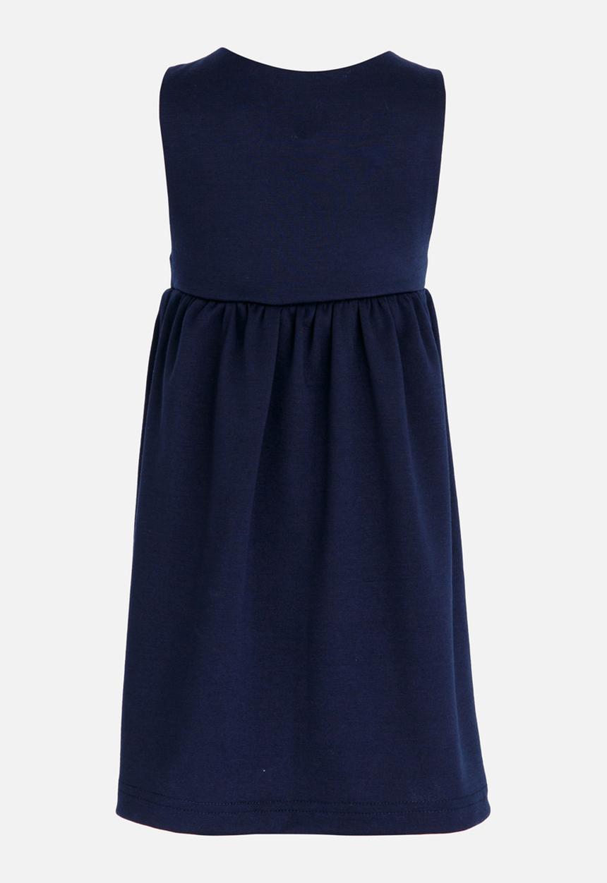 See-Saw - Pinafore with Front Pockets Navy