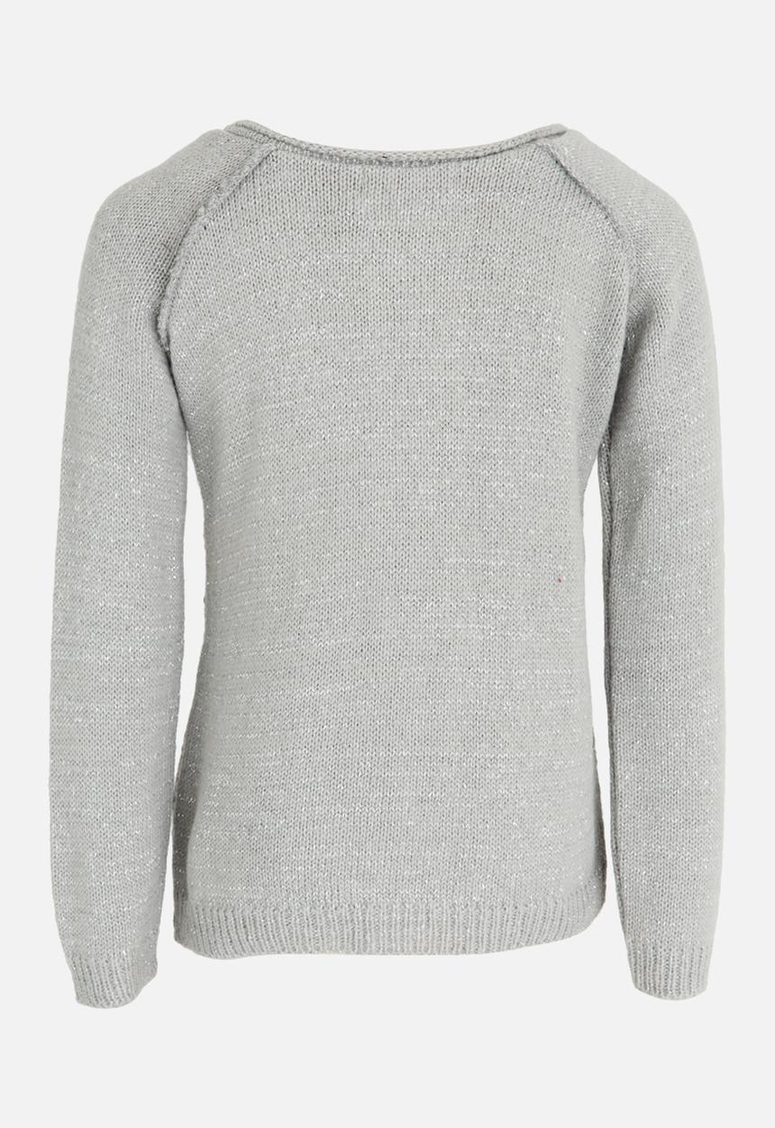 See-Saw - Pointelle Long Sleeve Cardigan Grey