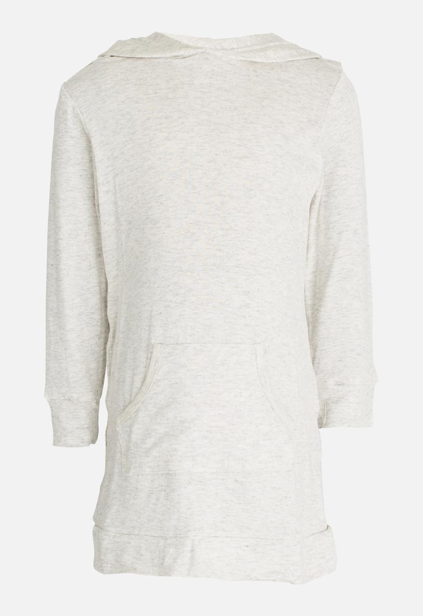 See-Saw - Hooded Dress Mid Grey