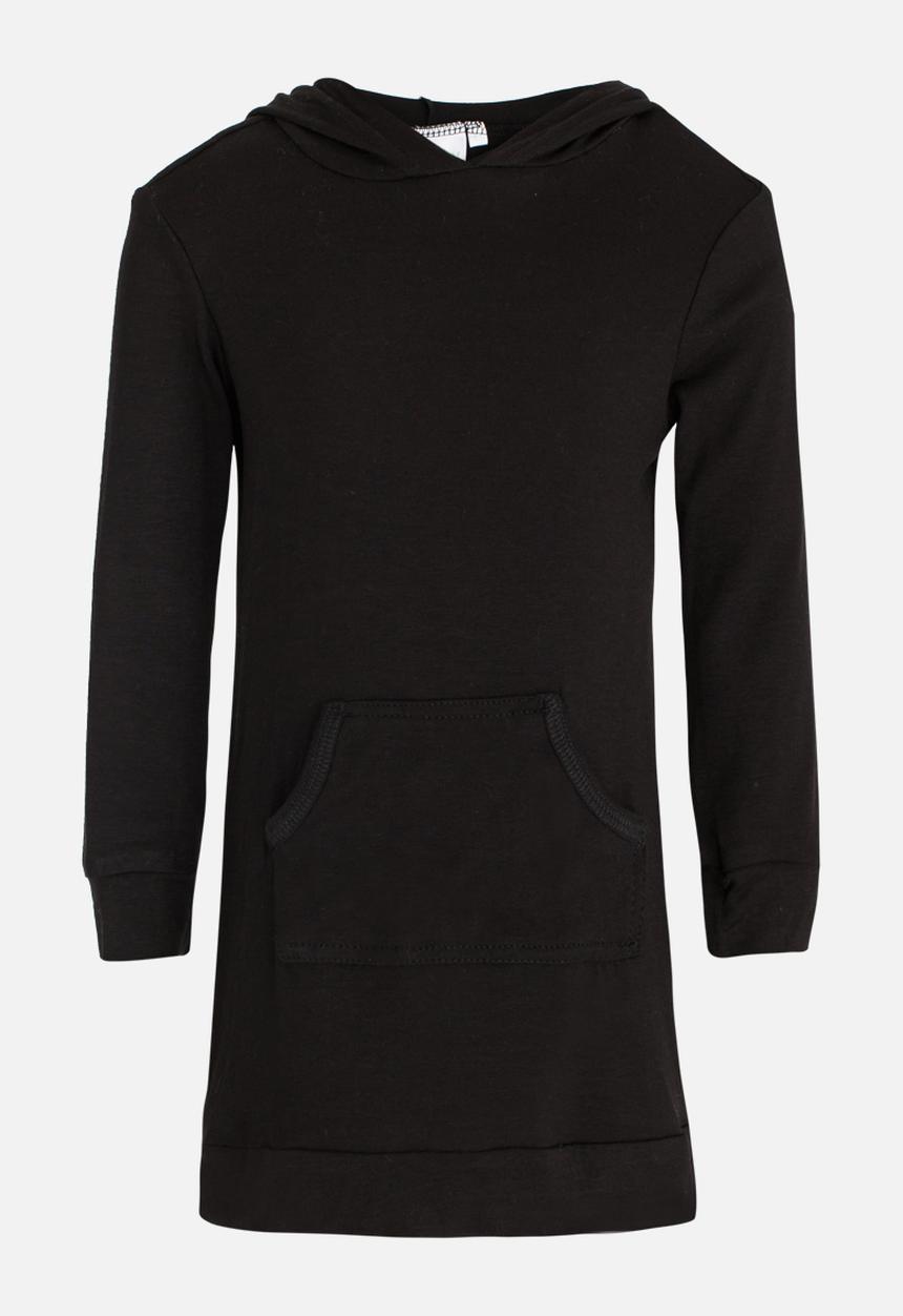 See-Saw - Hooded Dress Black