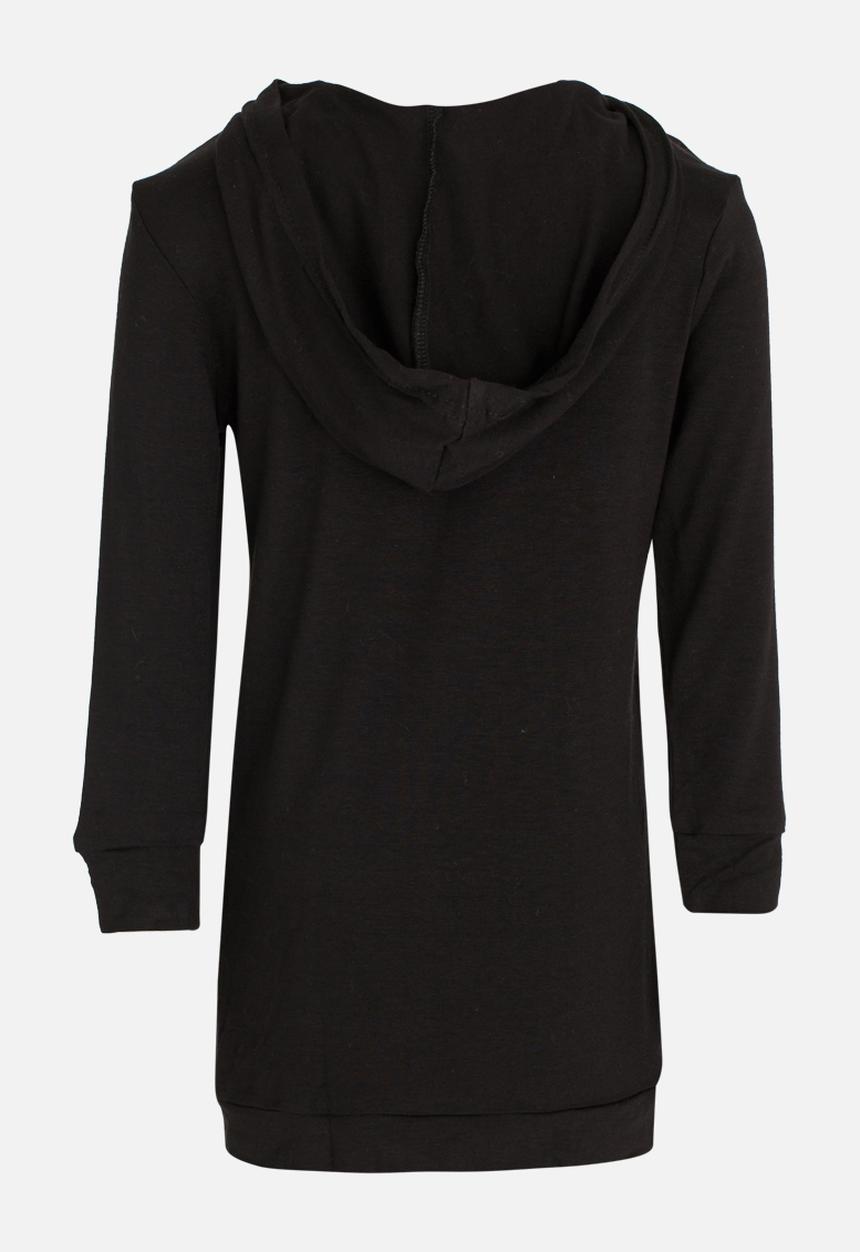 See-Saw - Hooded Dress Black