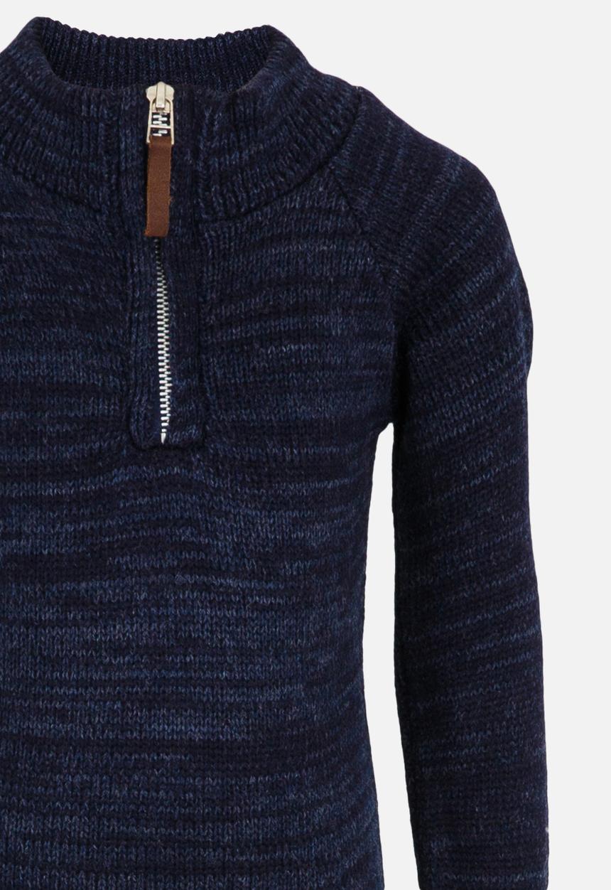 See-Saw - Zip Detail Pullover Navy