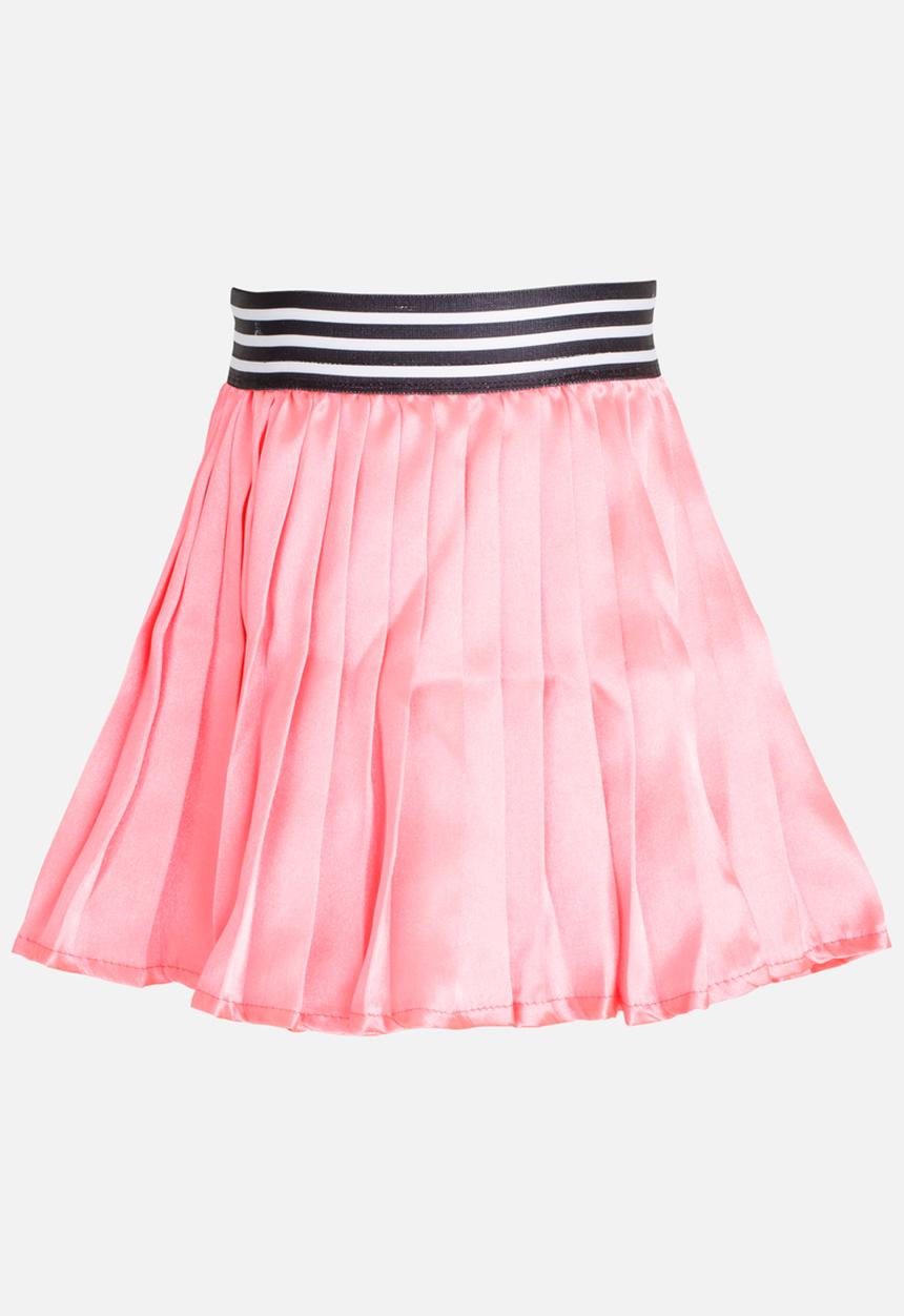 See-Saw - Pleated Skirt Pale Pink