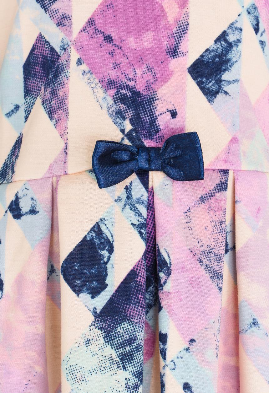 See-Saw - Fit and Flare Dress Pale Pink