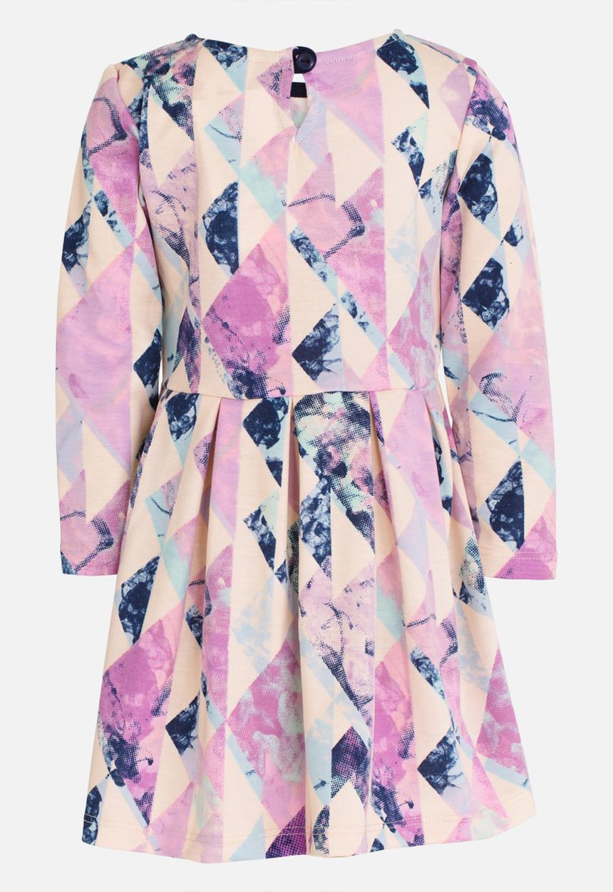 See-Saw - Fit and Flare Dress Pale Pink