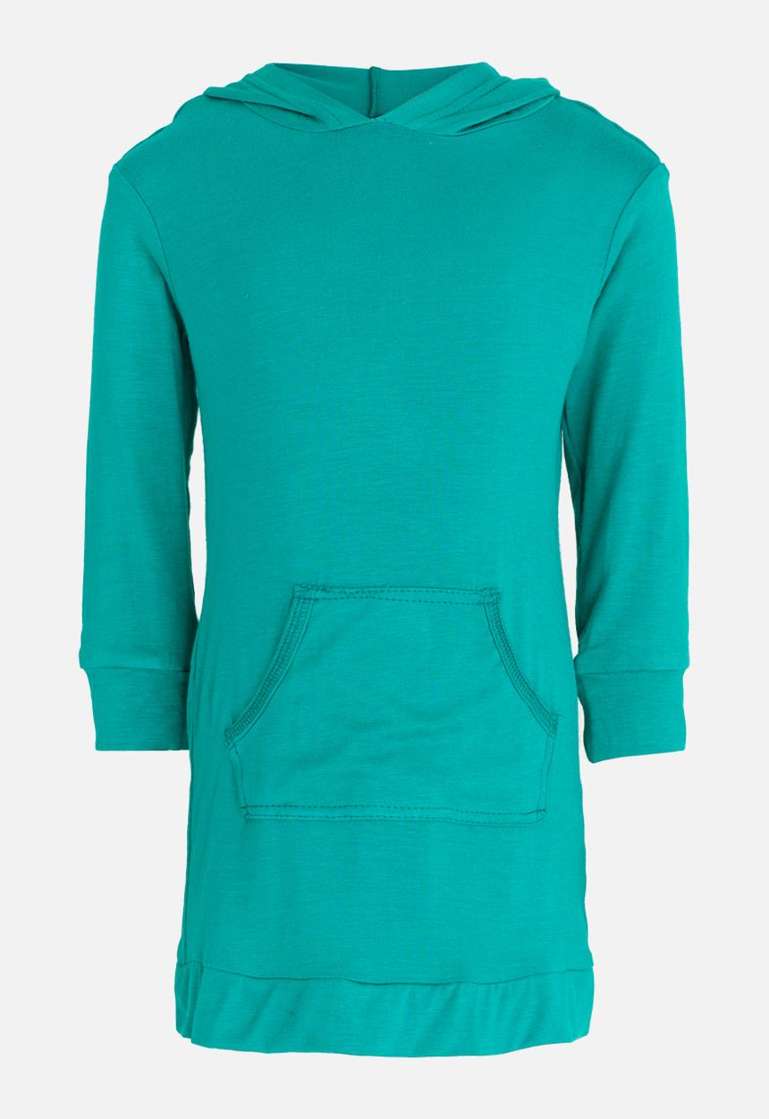 See-Saw - Hooded Dress Green