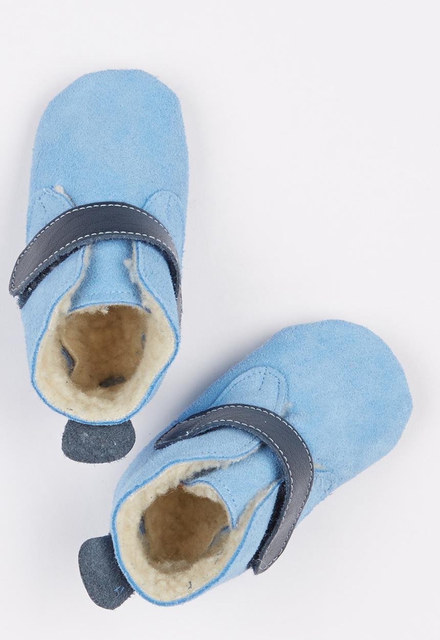 shooshoos - Paper Plane Booties  Blue