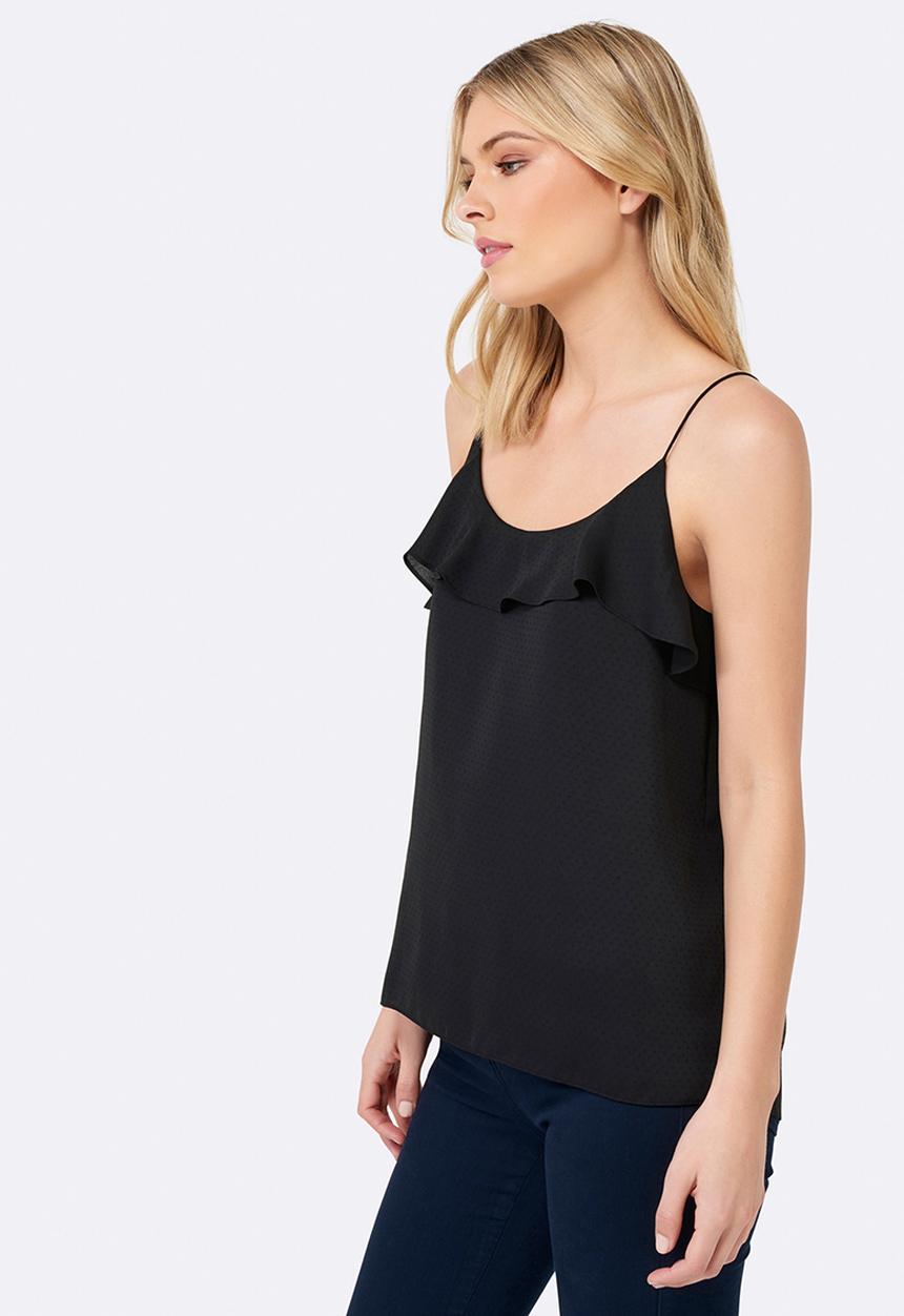 Forever New (Spree) - Viola Frill Cami Black