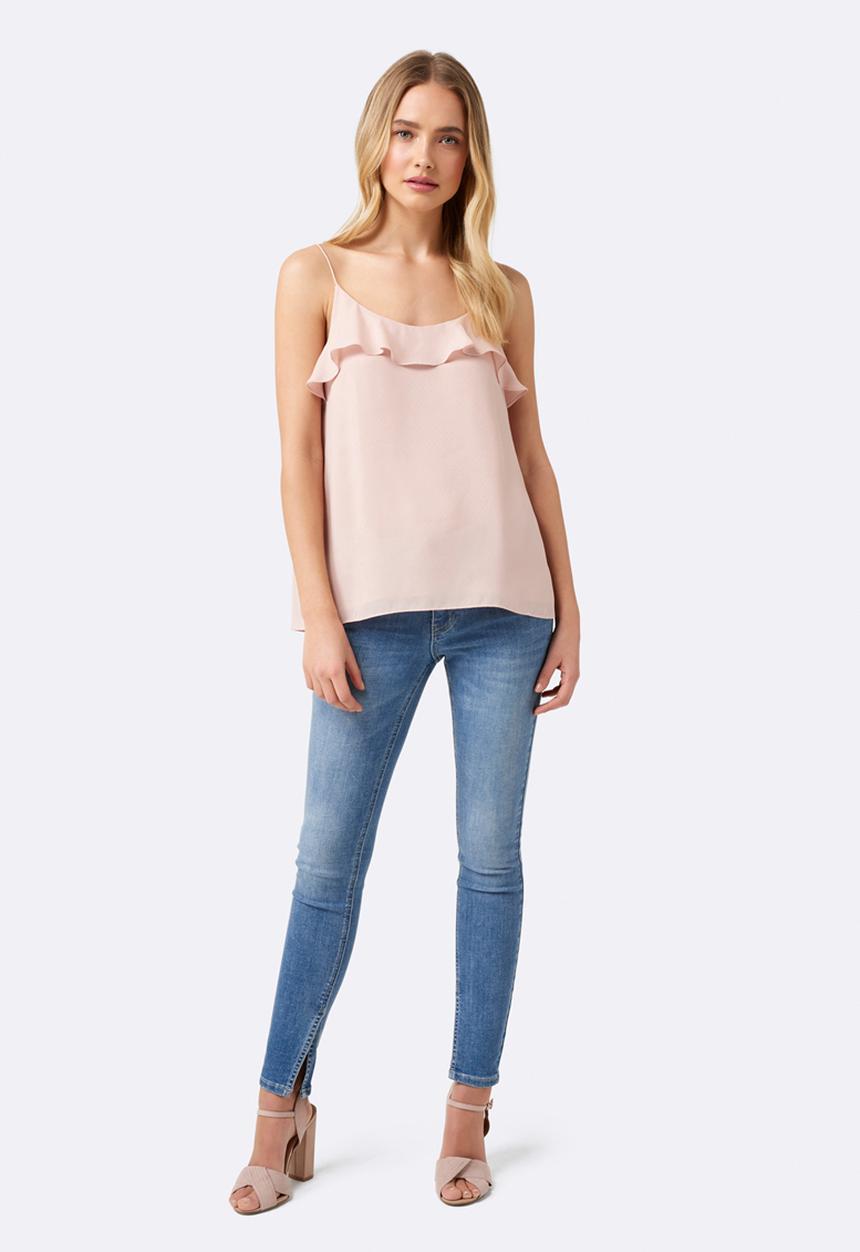 Forever New (Spree) - Viola Frill Cami Nude