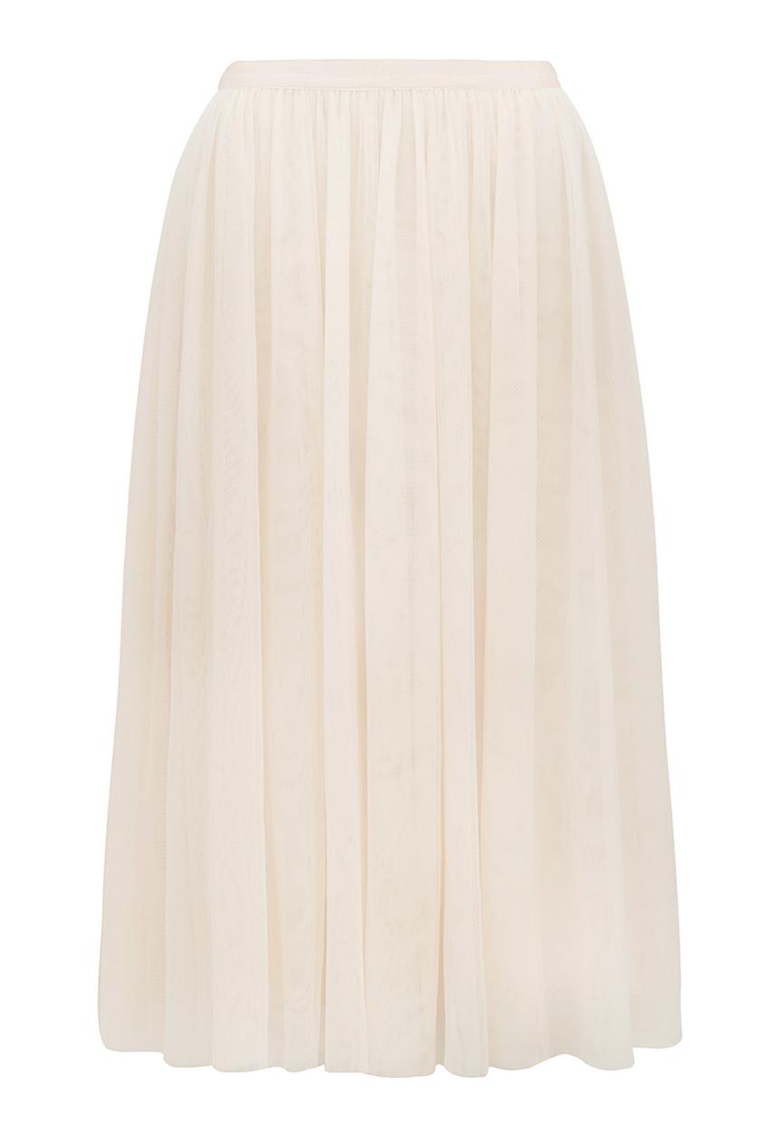 Forever New (Spree) - Ella Tulle Midi Skirt Pale Pink
