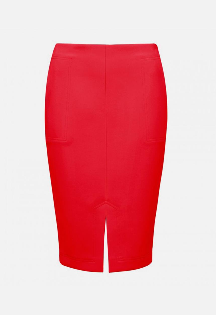 Forever New (Spree) - Ellie Pocket Pencil Skirt Red
