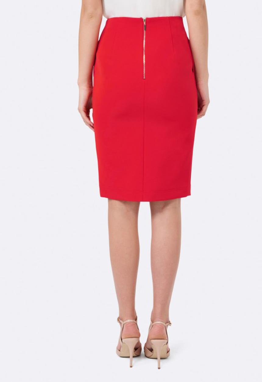 Forever New (Spree) - Ellie Pocket Pencil Skirt Red
