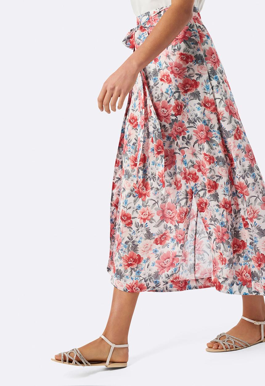 Forever New (Spree) - Celeste Tie Waste Maxi Skirt Red