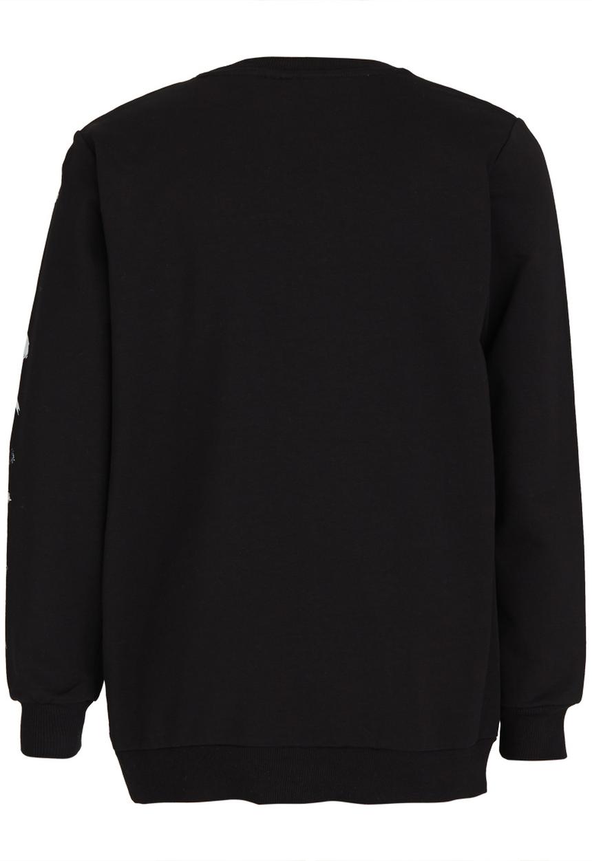 Soobe - Boys Printed Sweat Top Black