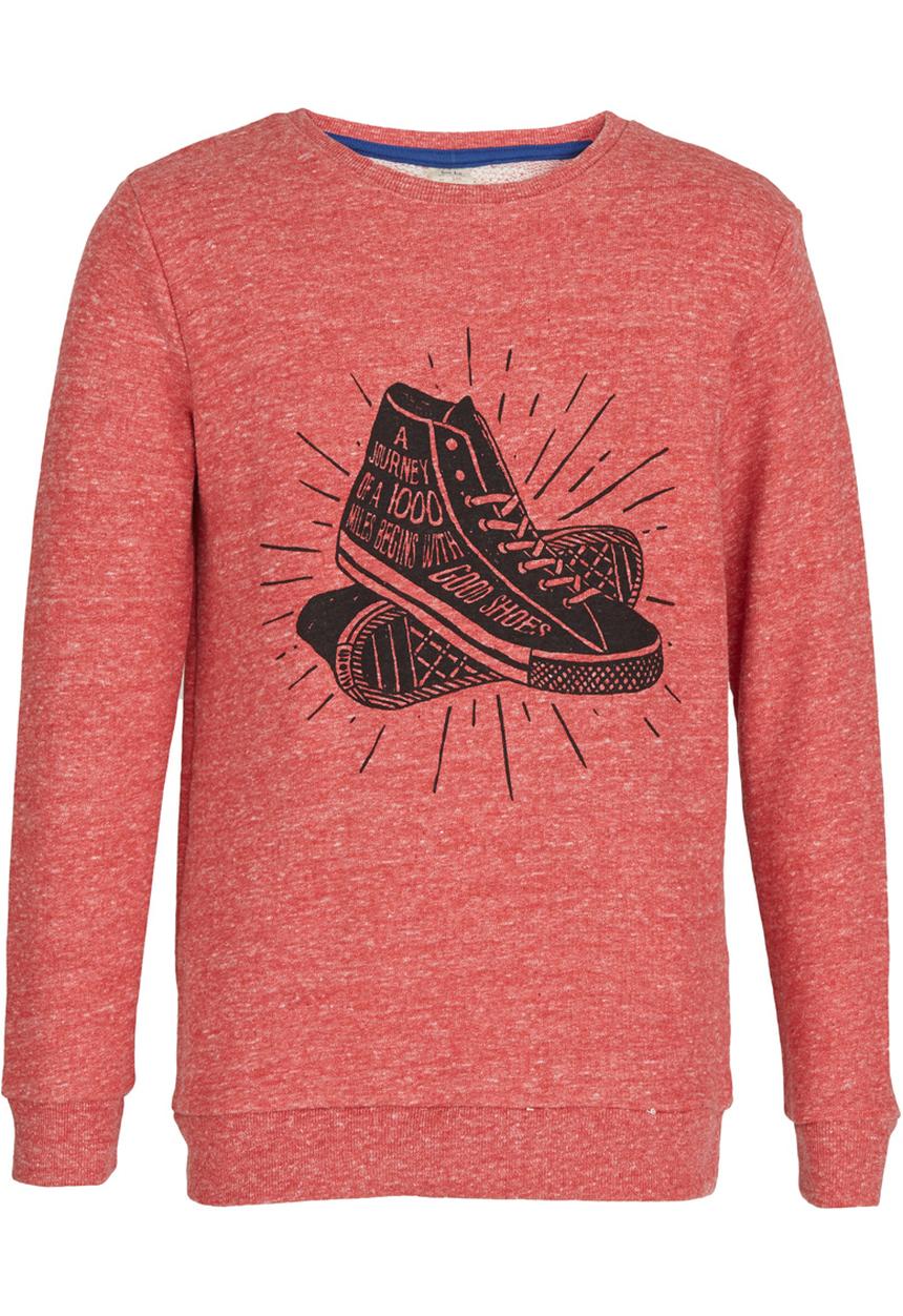 Soobe - Boys Printed Sweat Top Orange